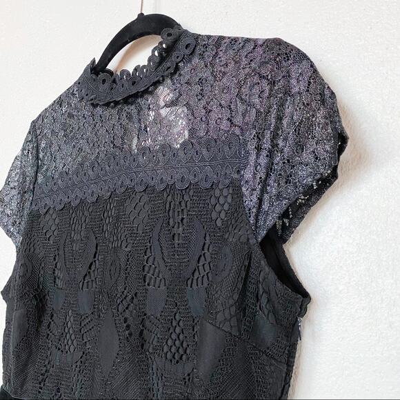 Foxiedox Maisie Lace & Velvet Cocktail Dress Size 6 - Picture 2 of 15